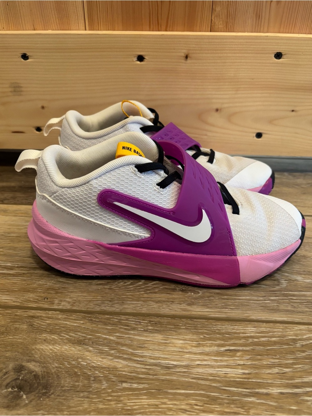 NIKE Girls Basketball Shoes - Size 3